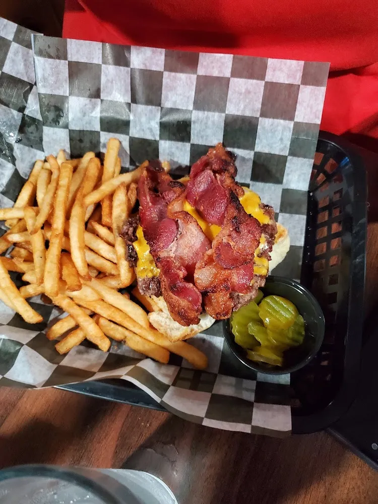 Bacon and Cheese Burger Combo